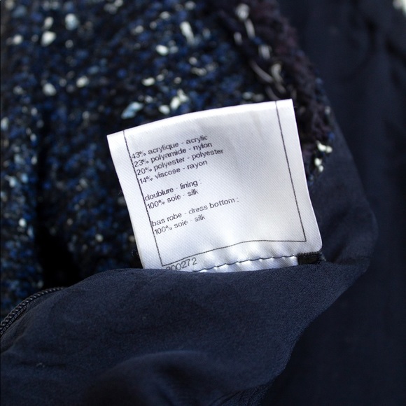 $13600 Chanel S/S 2012 Starry Night Navy Fantasy Tweed Gripoix 12P Maxi Dress - Picture 11 of 15